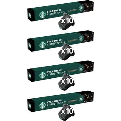 Starbucks Nespresso ristretto capsules 4-pack