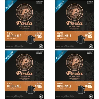 Perla Superiore Finest originale lungo capsules 4-pack