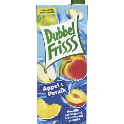 DubbelFrisss Appel & perzik