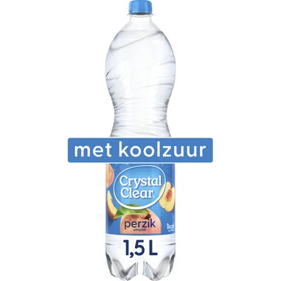 Crystal Clear Sparkling peach