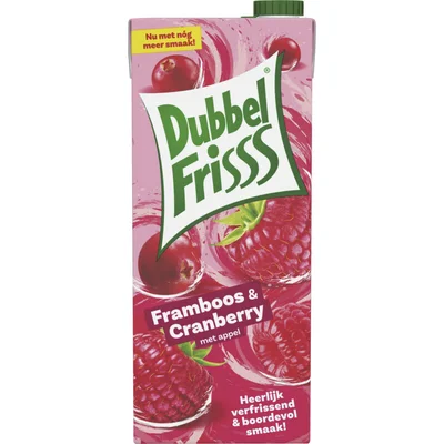 DubbelFrisss Framboos & cranberry