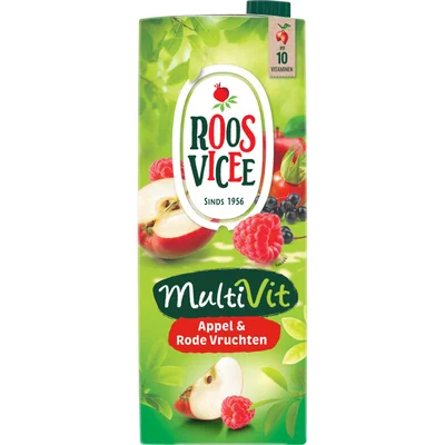 Roosvicee Multivit appel & rode vruchten