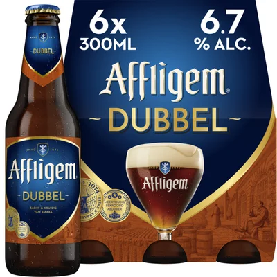 Affligem Dubbel abdijbier 6-pack