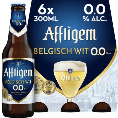 Affligem Belgisch wit 0.0 abdijbier 6-pack