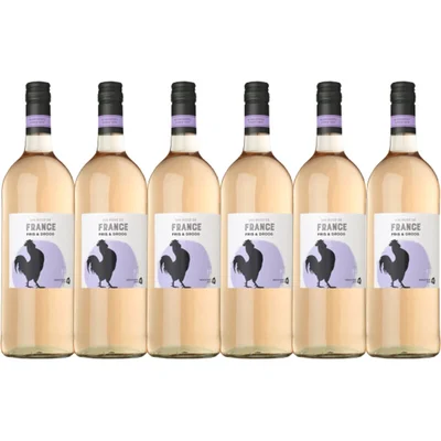 AH Fris & droge Franse huiswijn rosé 6-pack