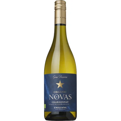 Novas Chardonnay gran reserva organic wine