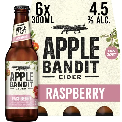 Apple Bandit Raspberry cider 6-pack