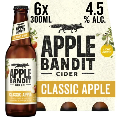 Apple Bandit Classic apple cider 6-pack