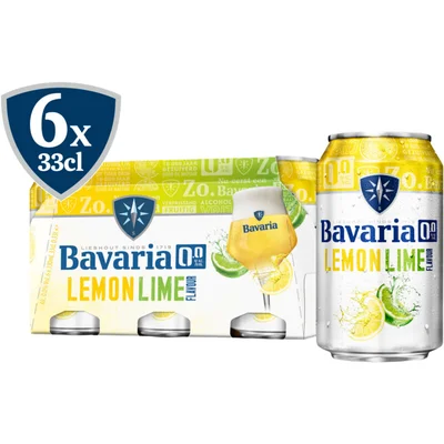 Bavaria 0.0% Fruity lemon lime 6-pack