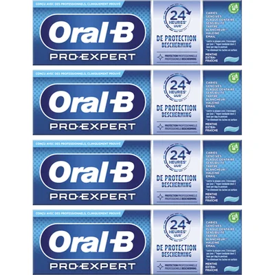 Oral-B Pro-expert tandpasta 4-pack