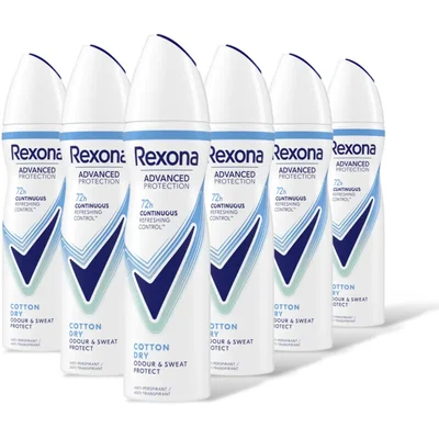 Rexona Ultra dry cotton anti-transpirant 6-pack
