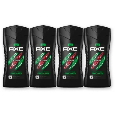 Axe Africa showergel 4-pack