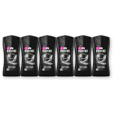 Axe Black showergel 6-pack