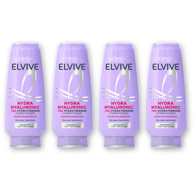 L'Oréal Paris Elvive Hyaluron plump hydraterende c 4-pack