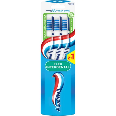 Aquafresh Flex interdental medium tandenborstel