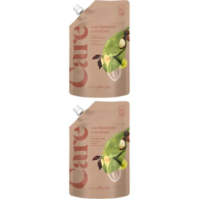 Care Cardamom shower gel refill 2-pack