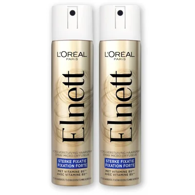 Elnett Satin sterke fixatie haarspray 2-pack