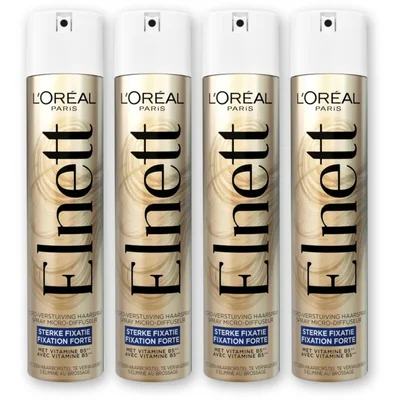 Elnett Satin care haarspray sterk 4-pack