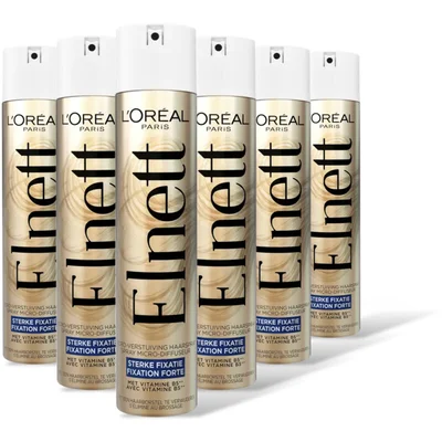 Elnett Satin care haarspray sterk 6-pack