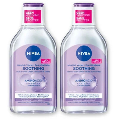 NIVEA Gevoelige huid micellair water 2-pack