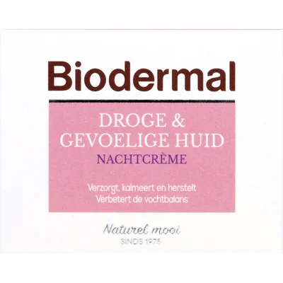 Biodermal Droge & gevoelige huid nachtcrème