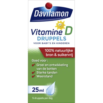 Davitamon Vitamine D druppels baby en kinderen