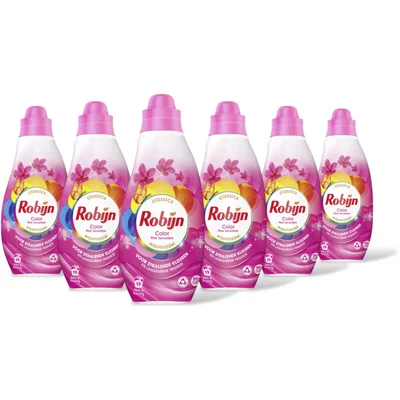 Robijn Color pink sensation wasmiddel 6-pack