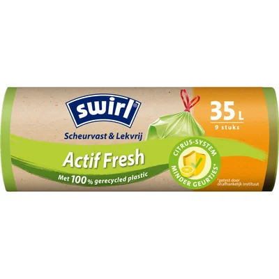 Swirl Vuilniszakken met actifresh 35 liter