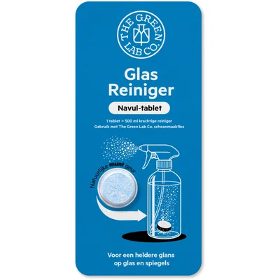 The Green Lab Co. Glasreiniger munt navul-tablet
