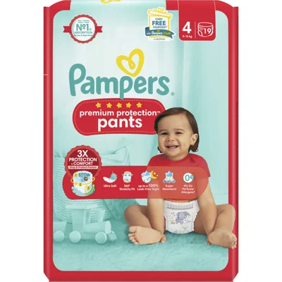 Pampers Premium protection pants luierbroekje m4