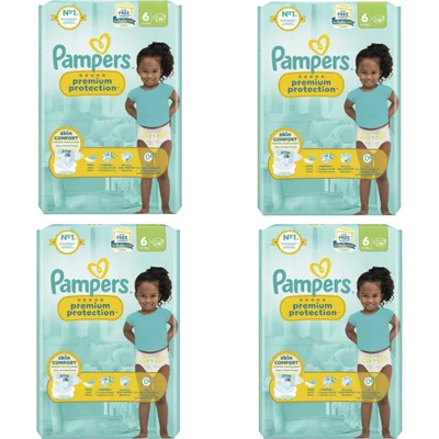 Pampers Premium protection luiers maat 6 4-pack