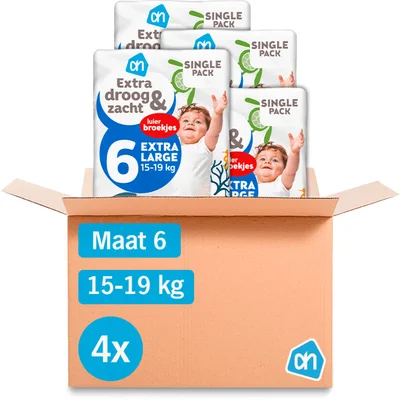 AH EDEZ luierbroekjes maat 6 4-pack