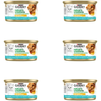 Gourmet Nature's creations tonijn 6-pack