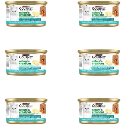 Gourmet Nature's creations kabeljauw 6-pack