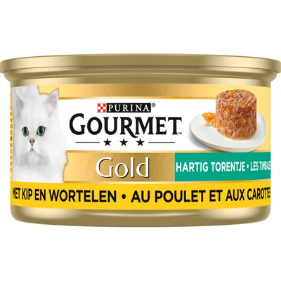 Gourmet Gold hartig torentje met kip & wortel