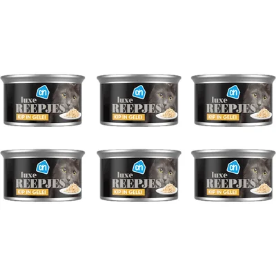 AH Luxe reepjes kip in gelei 6-pack