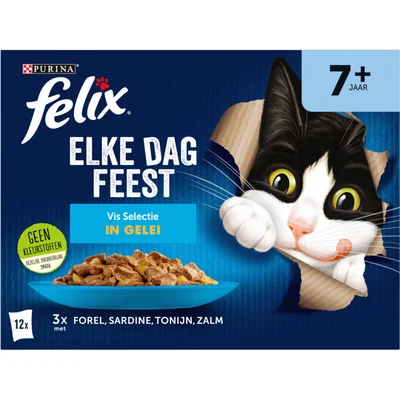 Felix Elke dag feest senior vis selectie gelei