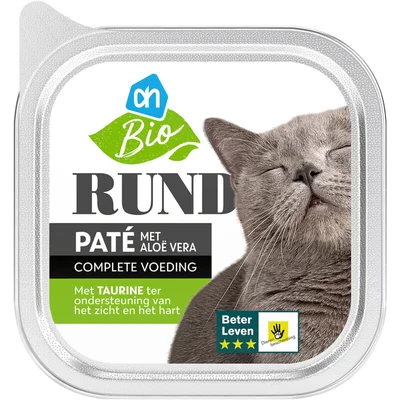 AH Biologisch Pate met rund met aloe vera