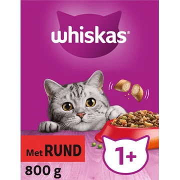 Whiskas 1+ Brokken met rund