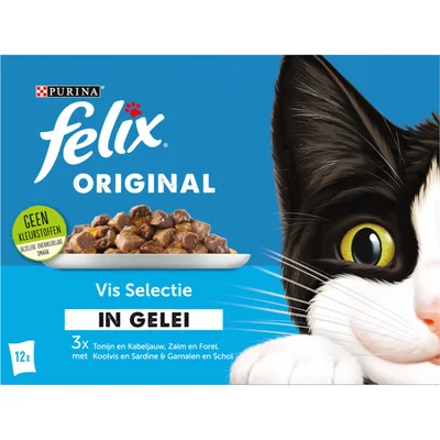 Felix Original vis selectie in gelei