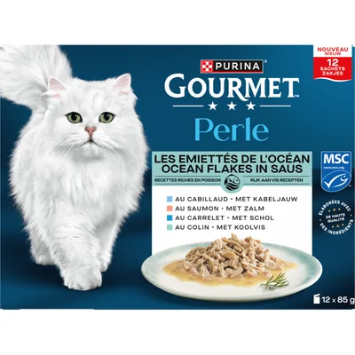 Gourmet Perle ocean flakes in saus