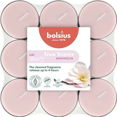 Bolsius True scents geurtheelichten magnolia