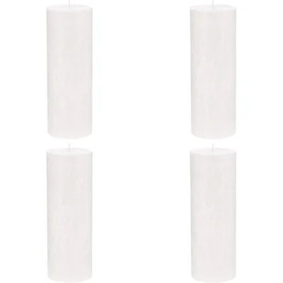 AH Rustiek 7x19cm wit 4-pack