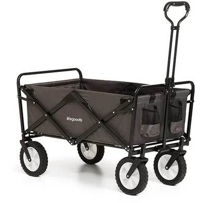 Lifegoods Foldable wagon 70 KG - Grey
