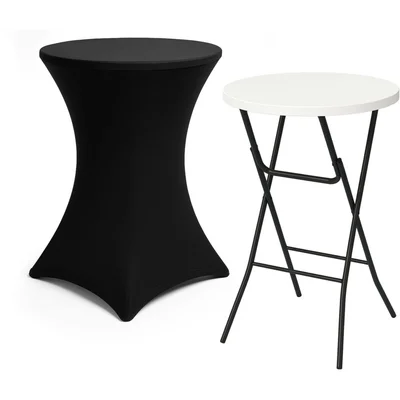 Brixy Statafel met rok wit