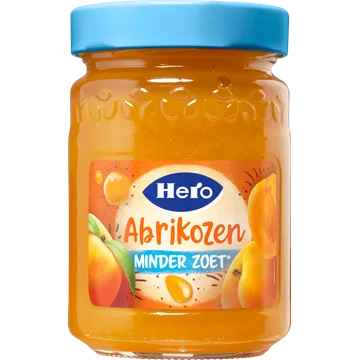 Hero Jam Minder Zoet Abrikozen 325 g
