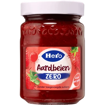 Hero Jam Zero Aardbeien 300 g