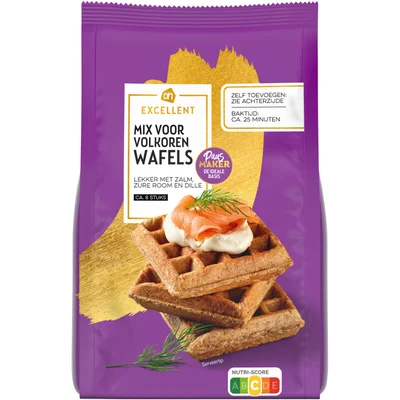AH Excellent Mix voor volkoren wafels