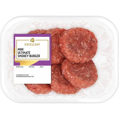 AH Excellent Mini ultimate smokey burger