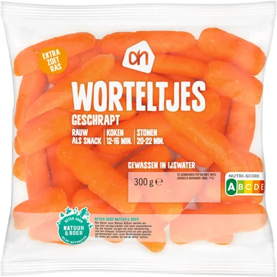 AH Geschrapte worteltjes